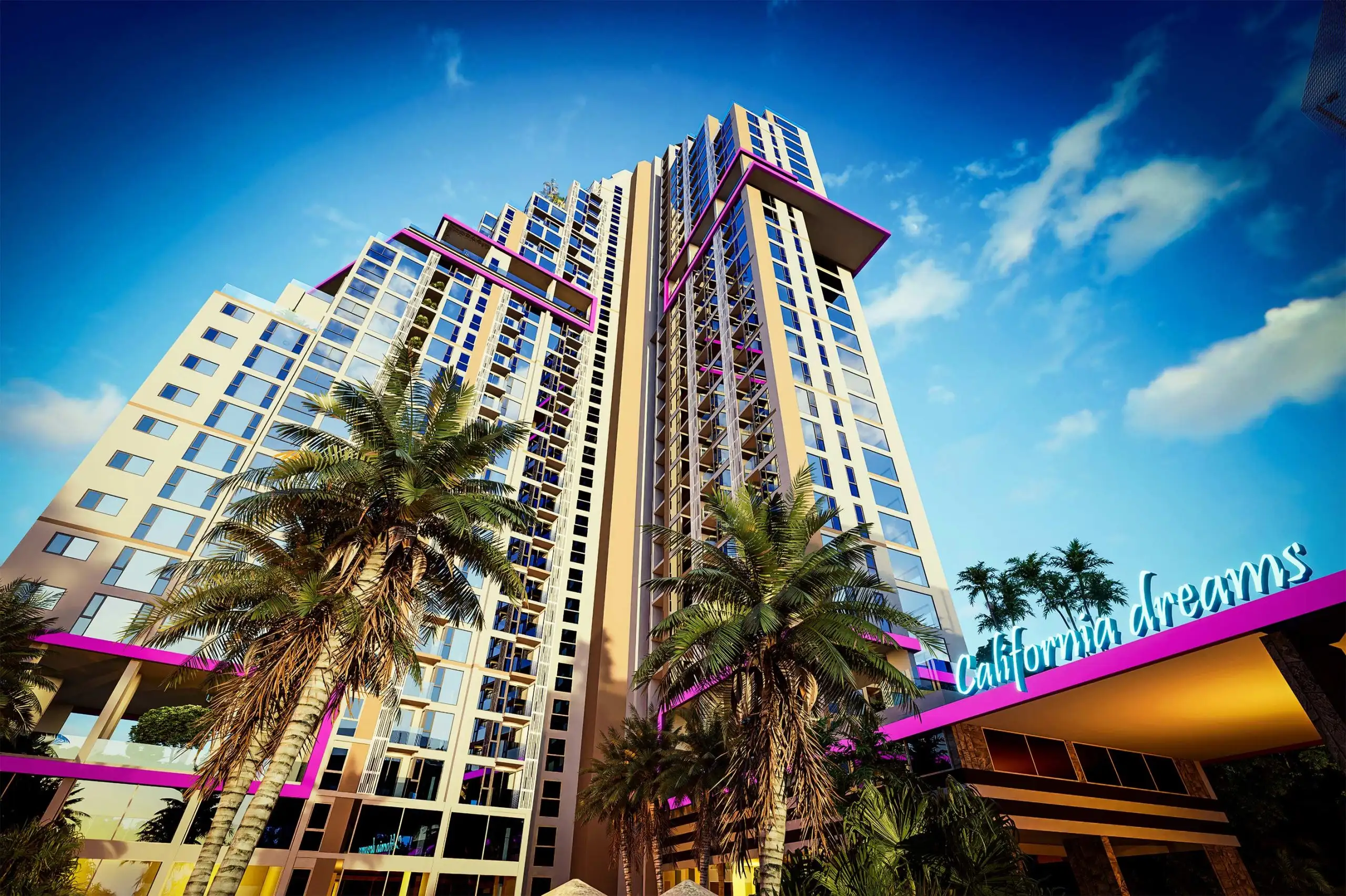 The Riviera Santa Monica, внешний вид комплекса