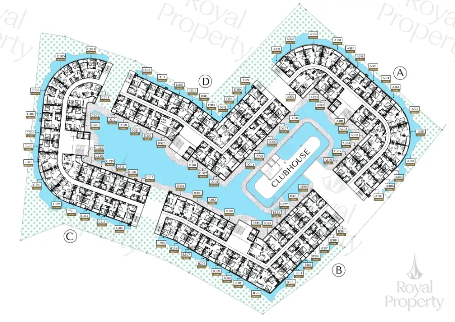 Masterplan Love It Wongamat Beach с корпусами A, B, C и D