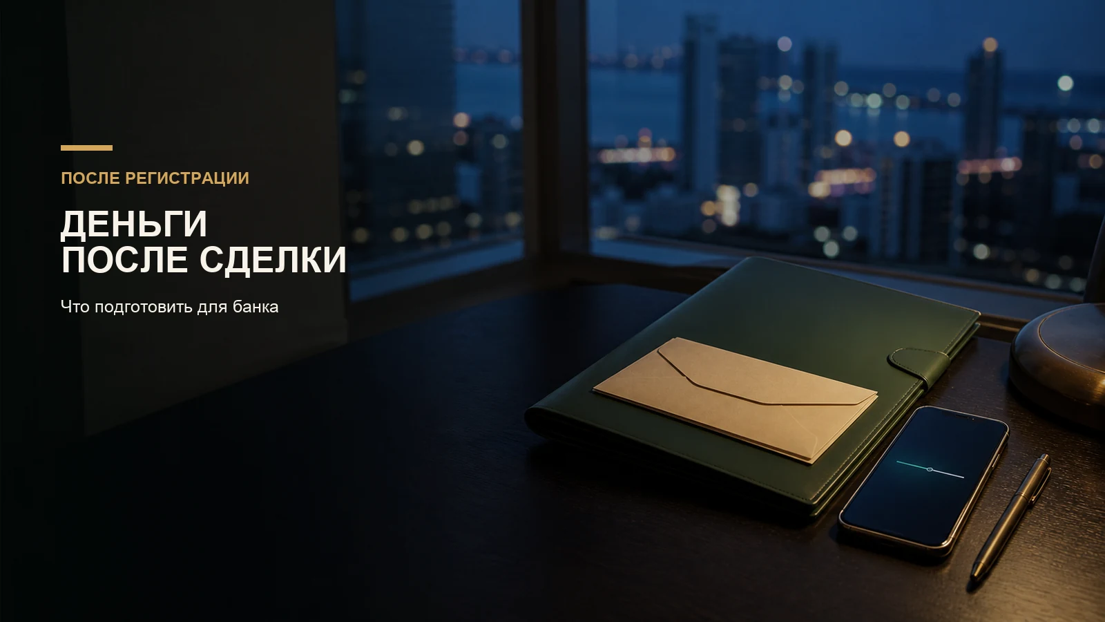 Подготовка банковских документов для перевода средств после продажи