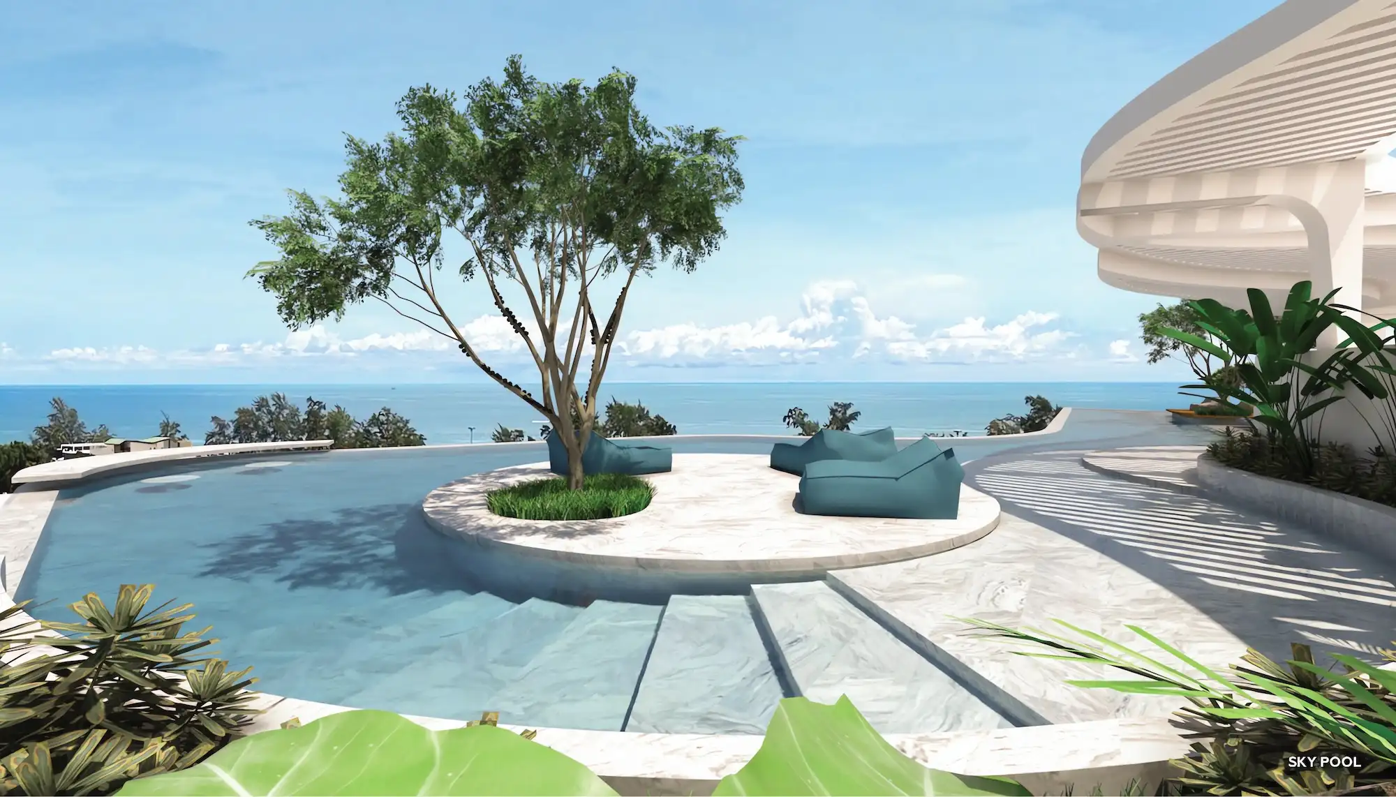 Vibe Residence Karon - ресторан на территории