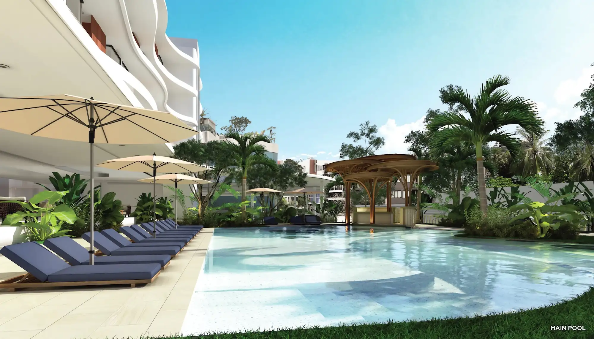 Vibe Residence Karon - зона отдыха на крыше