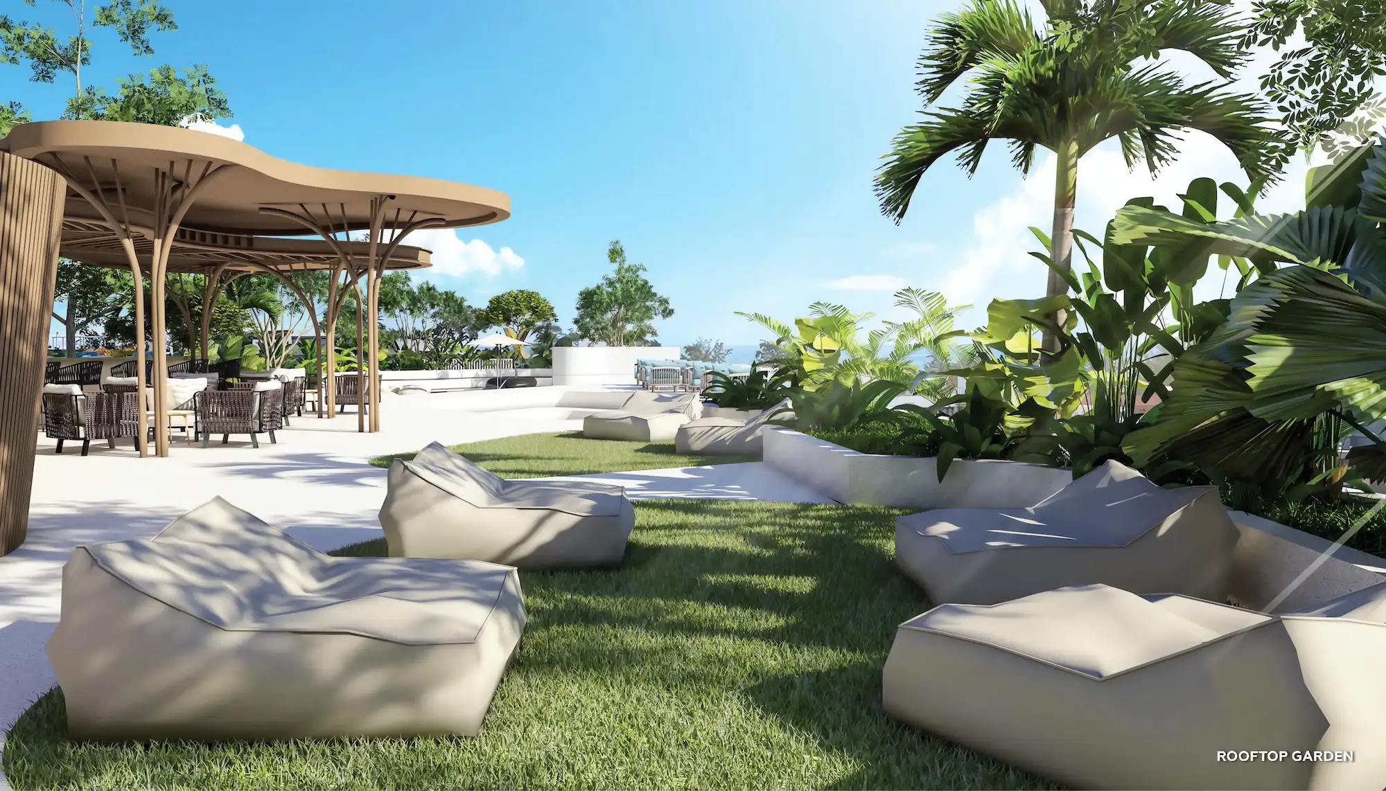 Vibe Residence Karon - лобби премиум-класса