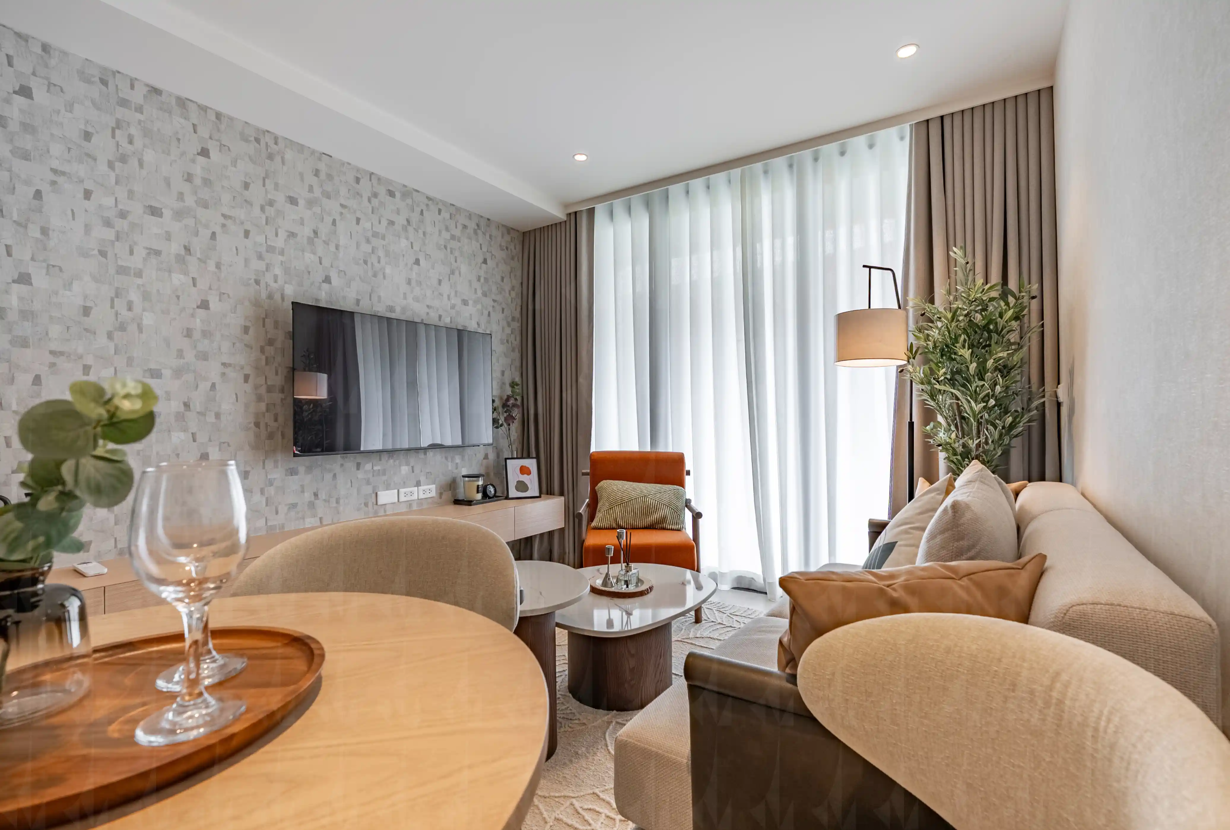 Vibe Residence Karon - спальня премиум