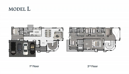 REKHA Villa Pattaya — планировка квартиры 1