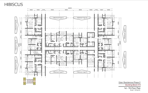 Gardens of Eden - Park Residence — план этажа 3