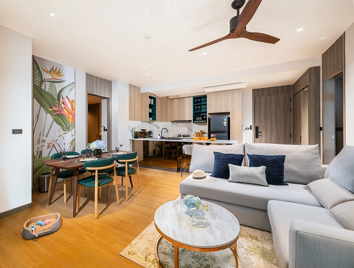 Skypark Elara — апартаменты с 2 спальнями, 85 м² — фото объекта 8, Пхукет