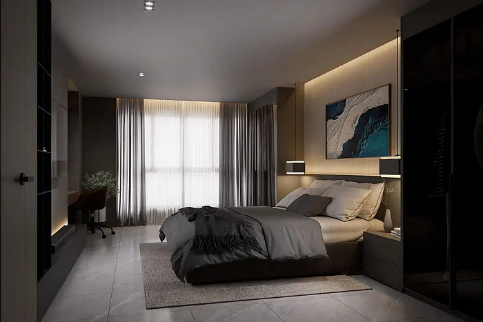 Zensiri Jomtien Residences — апартаменты с 2 спальнями, 104-110 м² — фото объекта 1, Паттайя