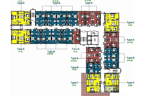 Dusit Grand Park 1 — план этажа 6