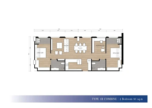 Above Element Condo — планировка квартиры 9