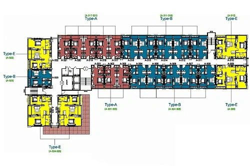 Dusit Grand Park 1 — план этажа 2
