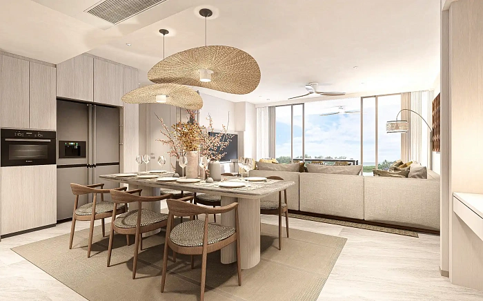 Bellaguna Lake Residences Lotus — апартаменты с 2 спальнями, 122-198 м² — фото объекта 3, Пхукет