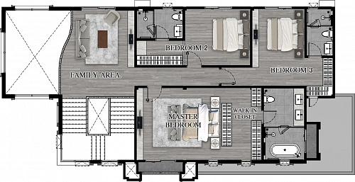 REKHA Villa Pattaya — планировка квартиры 9