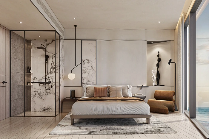 SOONDRI Wongamat — апартаменты с 1 спальней, 40-55 м² — фото объекта 1, Паттайя