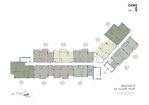 Canvas Cherngtalay — план этажа 20