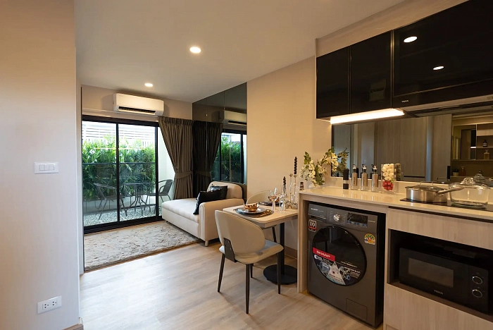 The Indeed Condo Pattaya - Deluxe апартаменты с 1 спальней, 33 м² — фото объекта 1, Паттайя