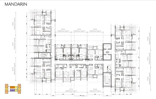 Gardens of Eden - Park Residence — план этажа 7