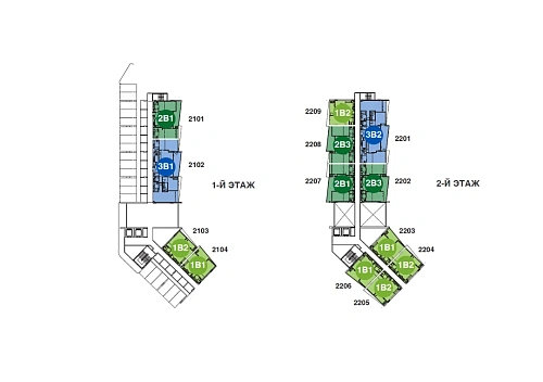Skypark Elara — план этажа 6