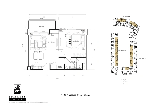 Embassy — планировка квартиры 3