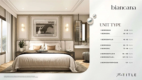 The Title Biancana — планировка квартиры 1