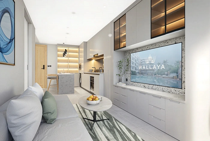 Wallaya Residence Nai Harn — апартаменты с 1 спальней, 54 м² — фото объекта 54, Пхукет