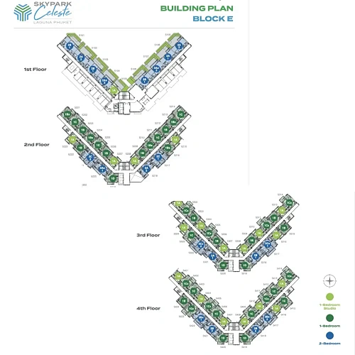 Skypark Celeste — план этажа 3