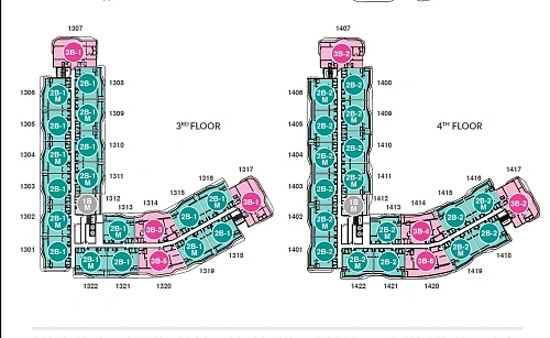 Laguna Beach Residences Bayside — план этажа 2