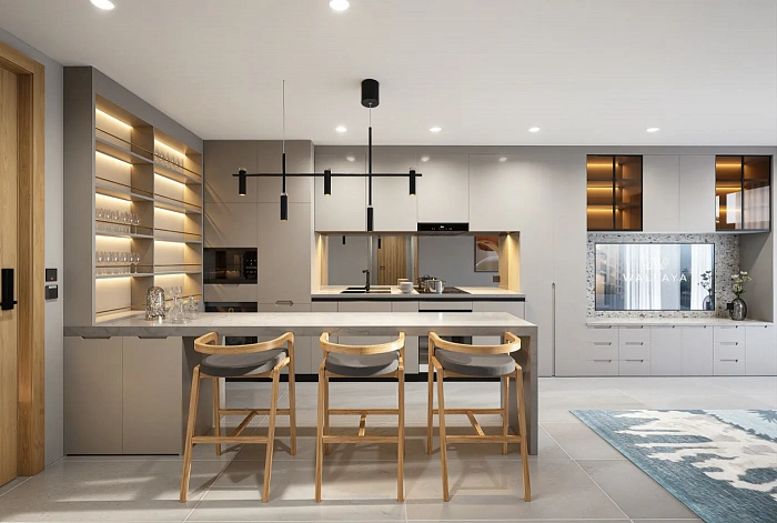 Wallaya Residence Nai Harn — 2-комнатные апартаменты (2 спальни), 90 м² — фото объекта 7, Пхукет