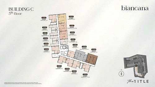 The Title Biancana — план этажа 20