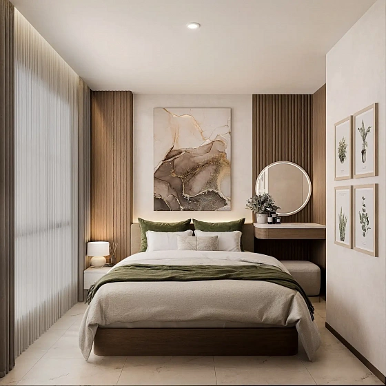 Siam Oriental Beach — апартаменты с 1 спальней, 33-39 м² — фото объекта 5, Паттайя