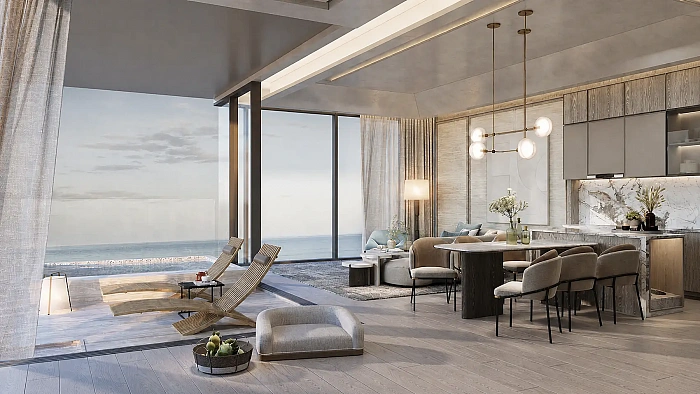 SOONDRI Wongamat — апартаменты с 2 спальнями (plus), 107-117 м² — фото объекта 2, Паттайя