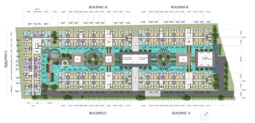 Dusit Grand Park 2 — план этажа 1