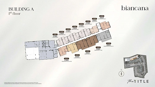 The Title Biancana — план этажа 6