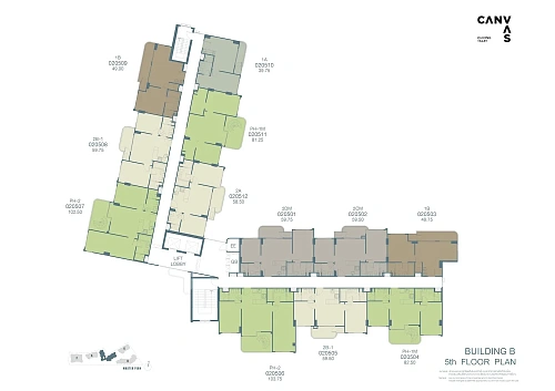 Canvas Cherngtalay — план этажа 10