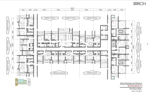 Gardens of Eden - Park Residence — план этажа 6