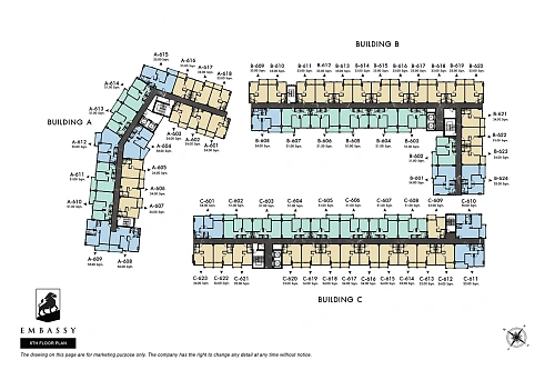 Embassy — план этажа 7