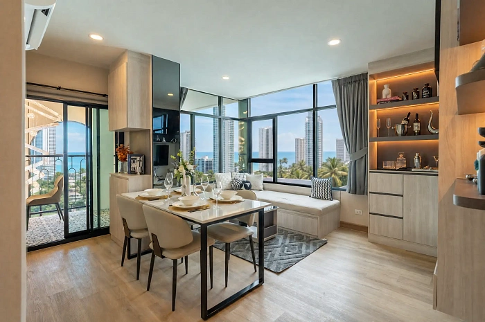 The Indeed Condo Pattaya - Family Suite апартаменты с 2 спальнями, 57.8 м² — фото объекта 1, Паттайя