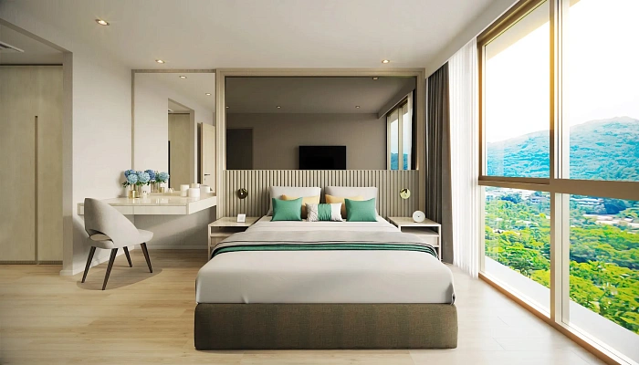 The Ozone Oasis Condo — апартаменты с 1 спальней, 40- 48 м² — фото объекта 1, Пхукет