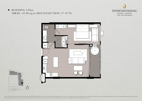 InterContinental Kamala — планировка квартиры 9