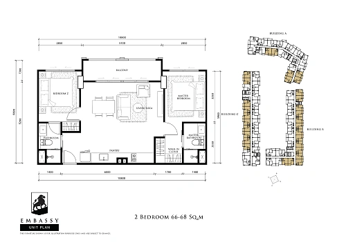Embassy — планировка квартиры 12