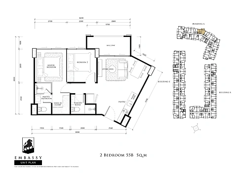 Embassy — планировка квартиры 8