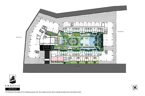 Embassy — план этажа 1