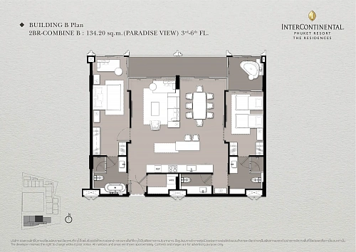 InterContinental Kamala — планировка квартиры 22