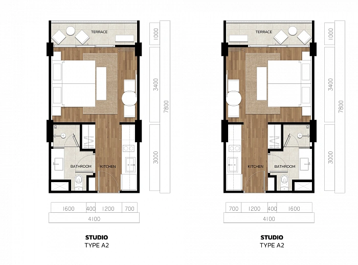 VIP Tropika — студия, 30-35 м² — фото объекта 4, Пхукет