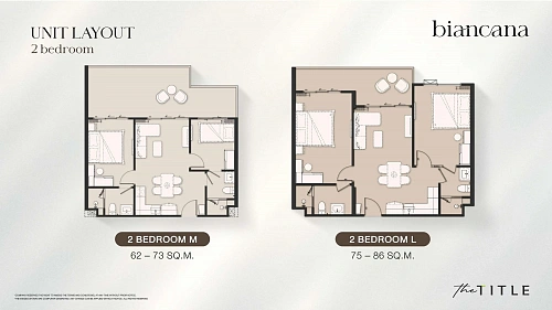 The Title Biancana — планировка квартиры 4