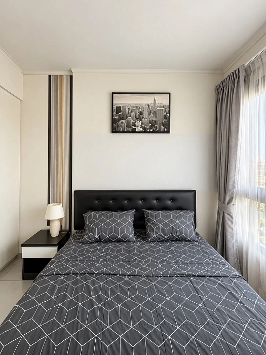 Zire Wongamat —  видовые апартаменты 1BR, 49 м² (Unit B2602) — фото объекта 5, Паттайя