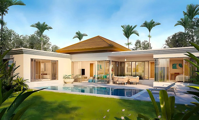 Trichada Essence — вилла (тип А) с 4 спальнями, 646 м² — фото объекта 5, Пхукет