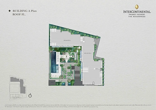 InterContinental Kamala — план этажа 9
