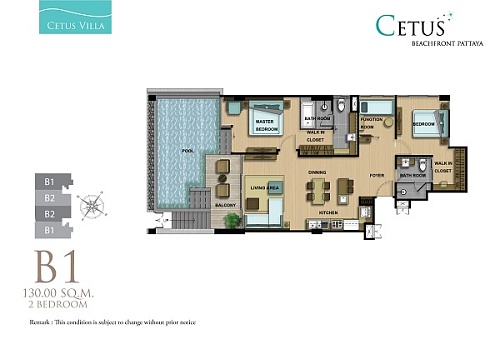 Cetus Beachfront — планировка квартиры 6
