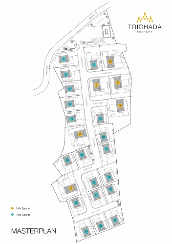 Trichada Essence — план этажа 1