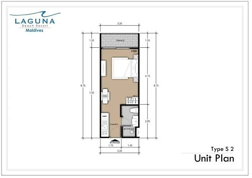 Laguna Beach Maldives — планировка квартиры 9